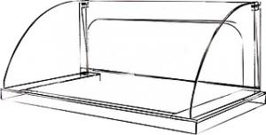 Экран для гриля Hurakan HKN-GW5M-GC