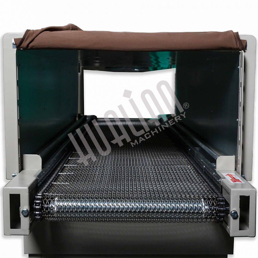 Термоусадочный тоннель Hualian BS-6535LA для PE пленки (сетчатый конвейер)